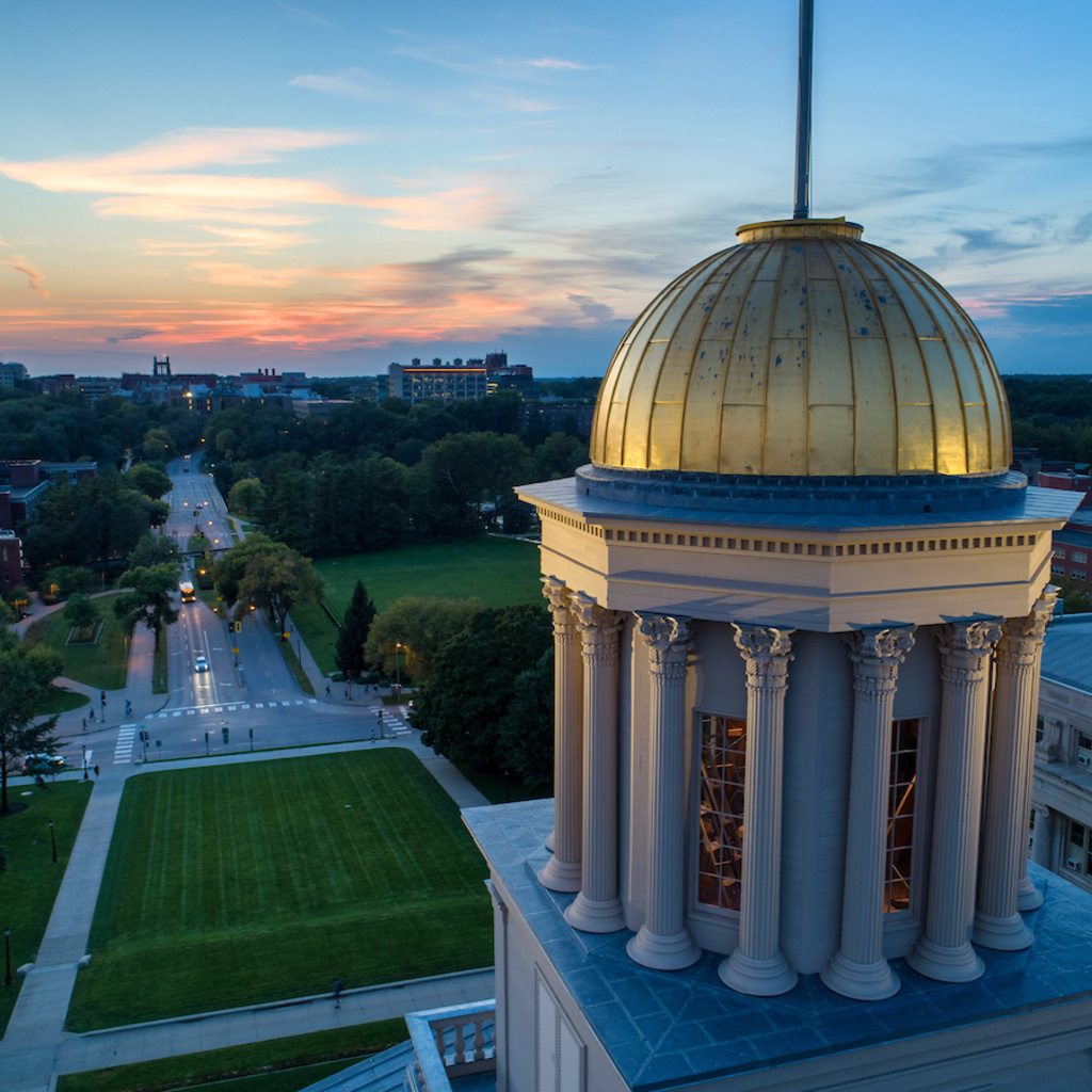 Old Cap at Dusk Drone