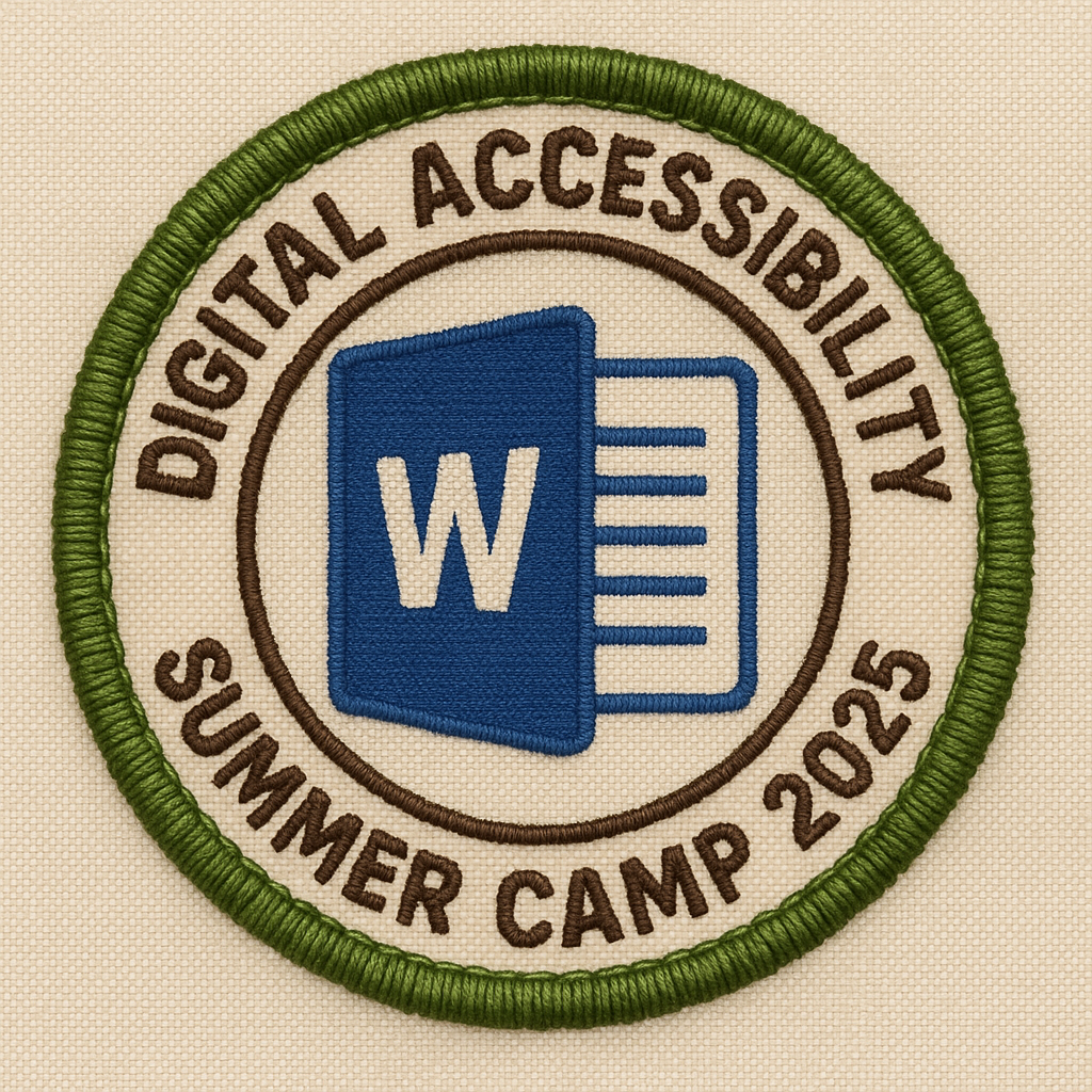 Accessibility Workflow: Creating More Accessible Microsoft Word Documents promotional image