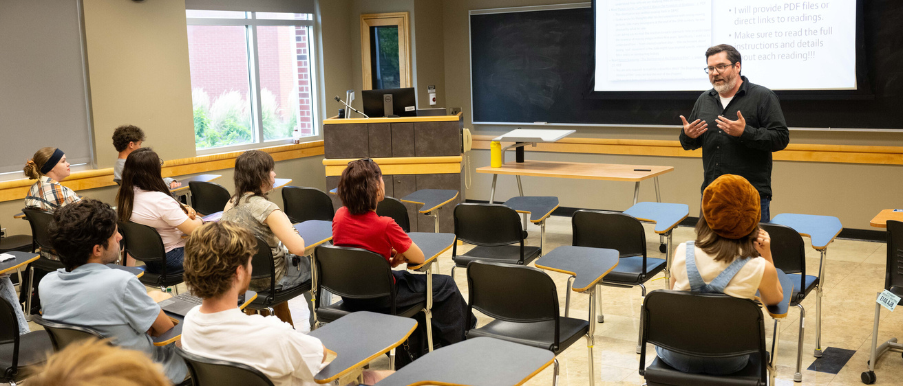 Cinema Undergraduate Seminar taught by Zachariah Anderson